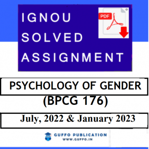 IGNOU BPCG-176 SOLVED ASSIGNMENT 2022-23